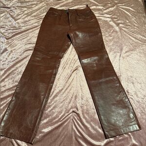 Gap vintage leather pants *brand new*